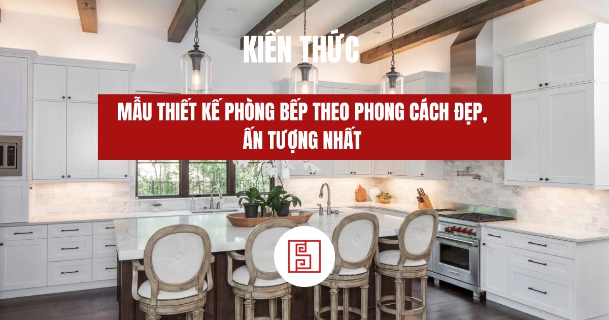 phòng bếp theo phong cách