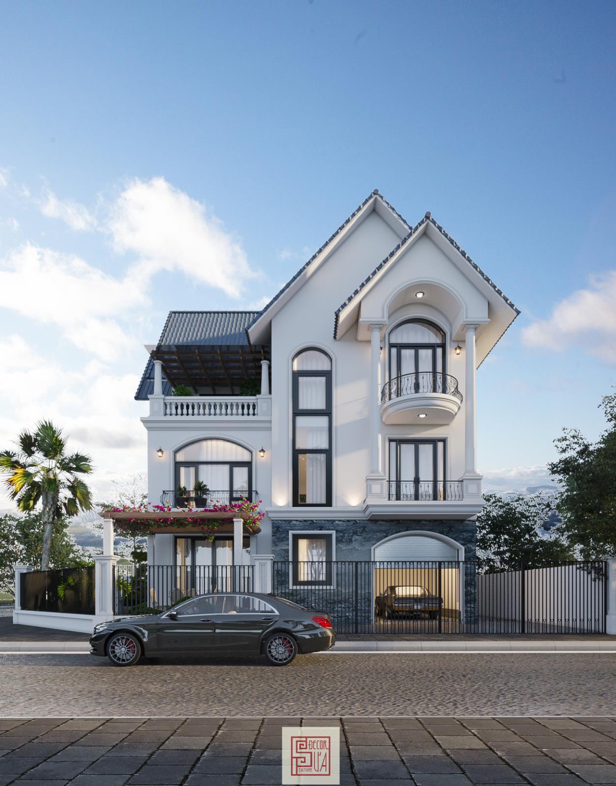 Thi công biệt thự tại Hà Nội