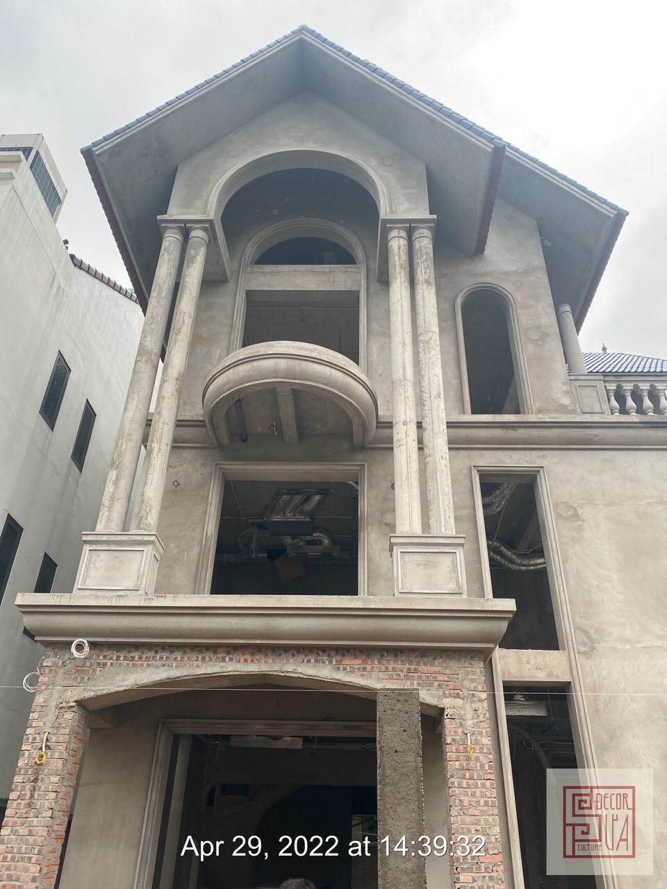 Thi công biệt thự tại Hà Nội