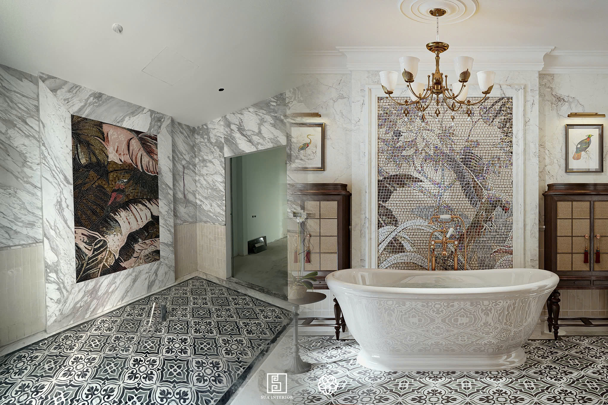 Thi công biệt thự tại Hà Nội