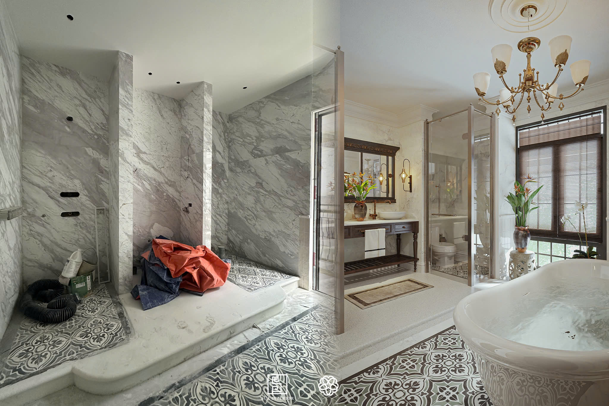 Thi công biệt thự tại Hà Nội