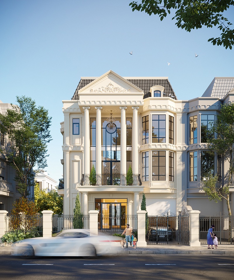 Thi công biệt thự tại Hà Nội