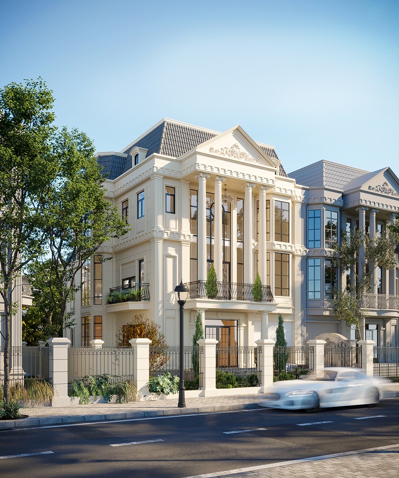 Thi công biệt thự tại Hà Nội