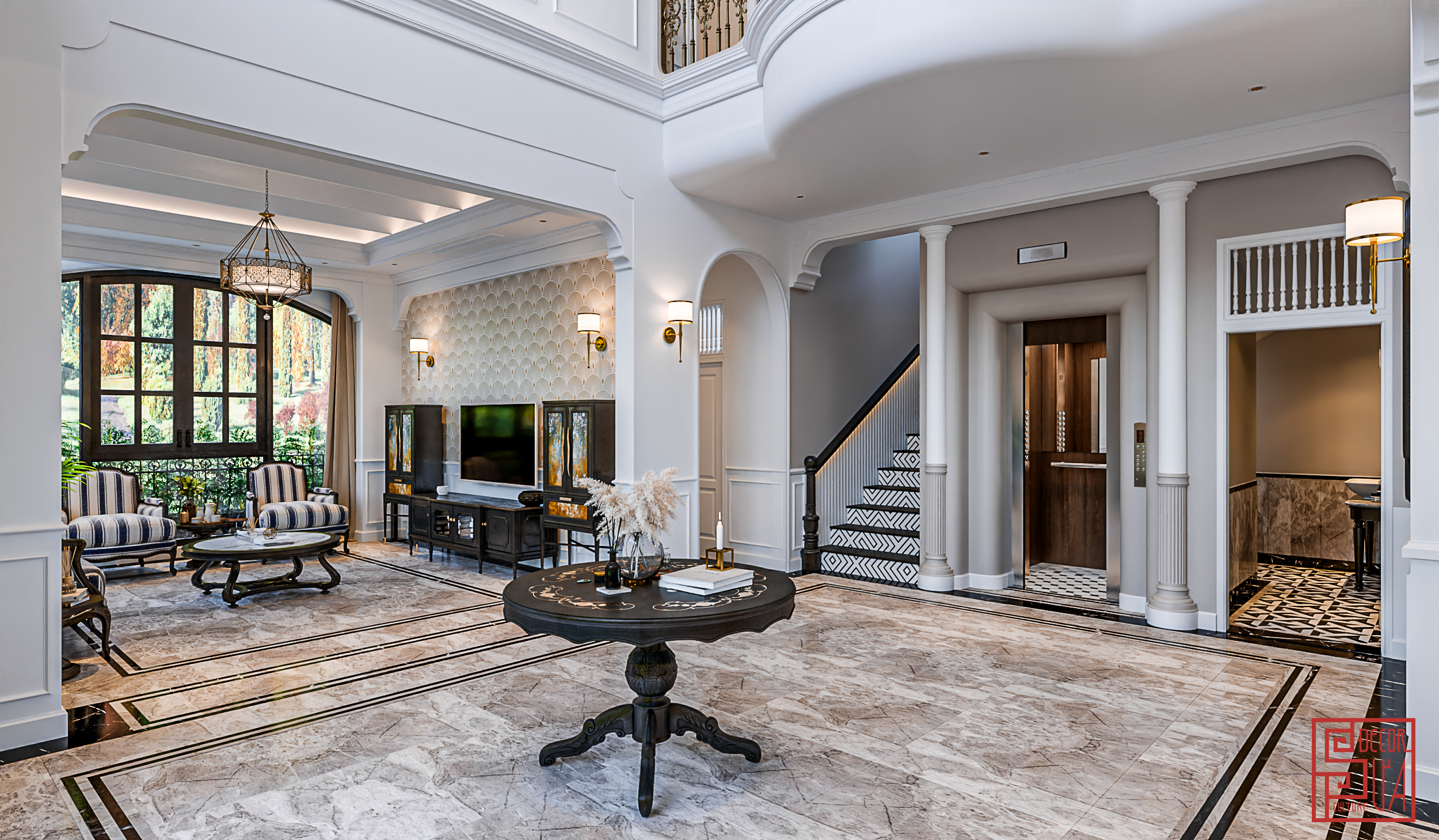 Thi công nhà phố tại Hà Nội 16 Thi công biệt thự tại Hà Nội