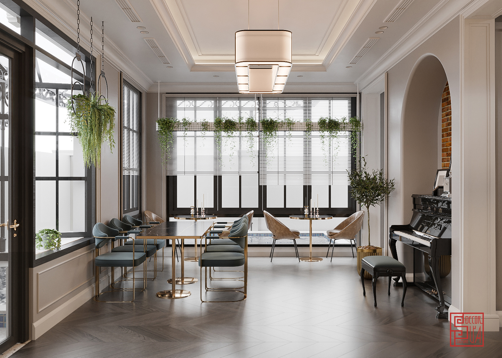 Thi công biệt thự tại Hà Nội