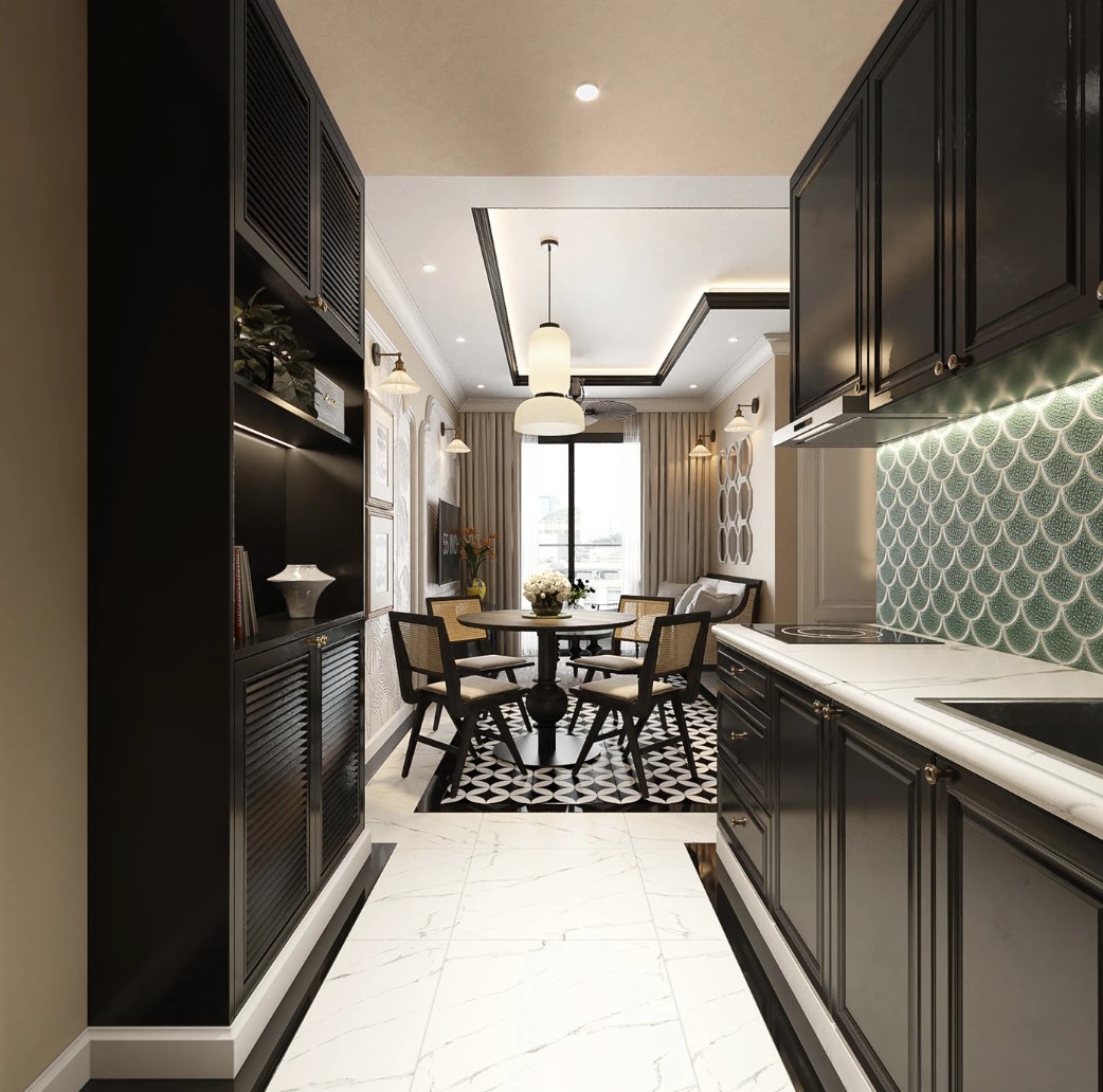 30+ Mẫu bàn ăn Indochine đẹp và sang trọng. Báo giá, mẫu mới và cách chọn chuẩn nhất 27 Bàn ăn indochine