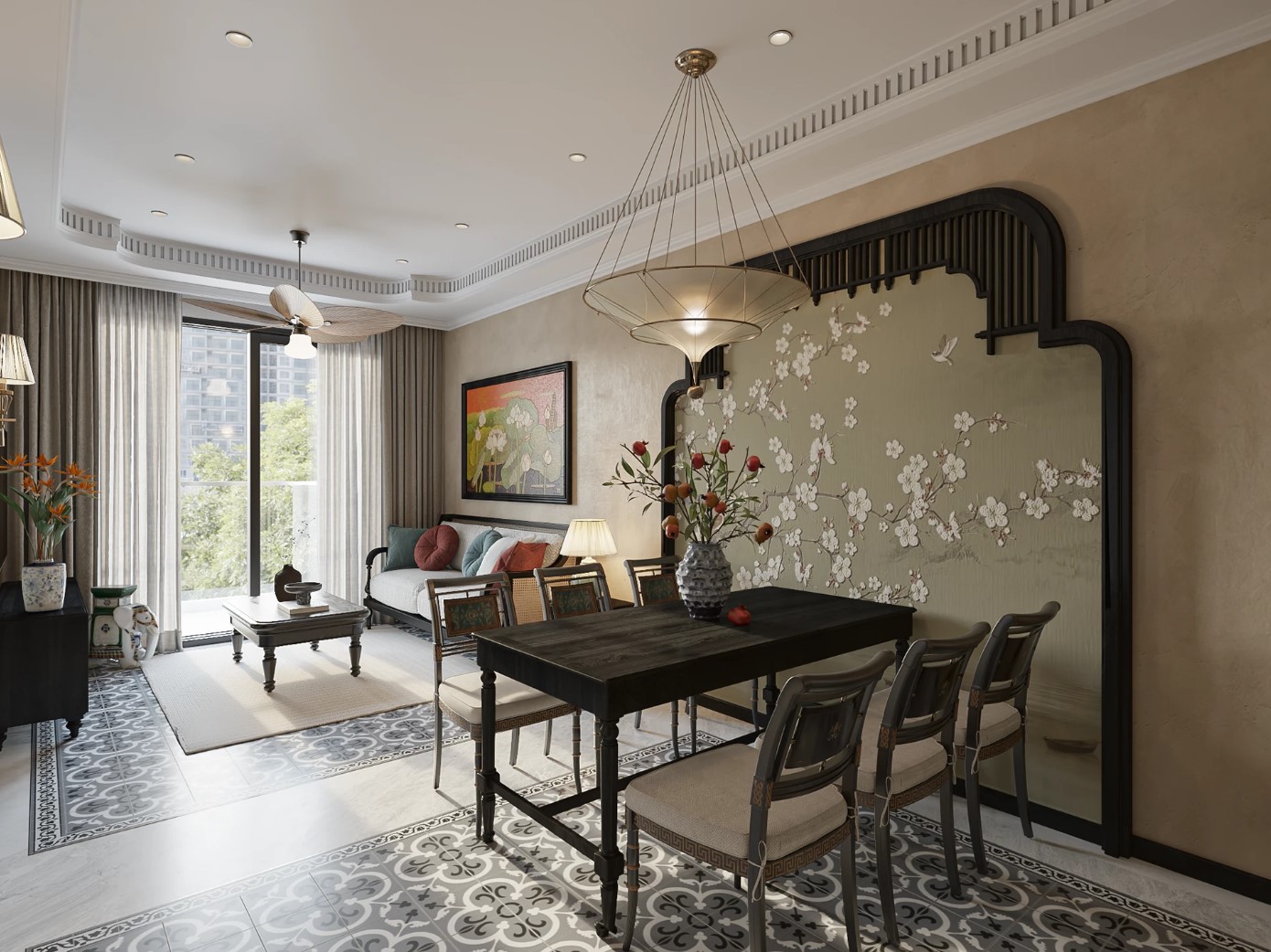 30+ Mẫu bàn ăn Indochine đẹp và sang trọng. Báo giá, mẫu mới và cách chọn chuẩn nhất 10 Bàn ăn indochine