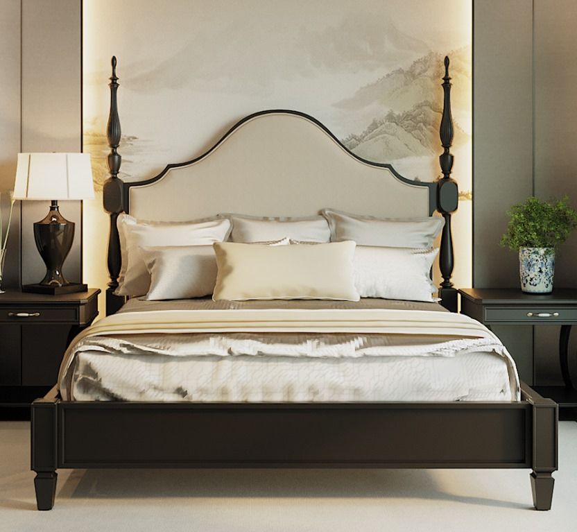 giường ngủ indochine