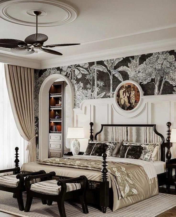 giường ngủ indochine