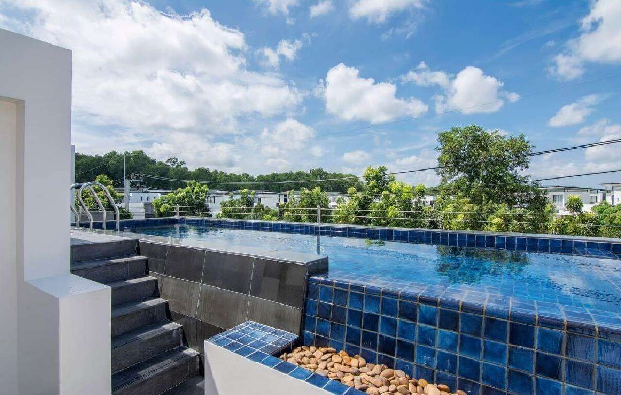 Thiết kế biệt thự có hồ bơi: 50+ mẫu hiện đại, nhà vườn & mini đẹp mê ly 19 biệt thự nhà vườn có hồ bơi