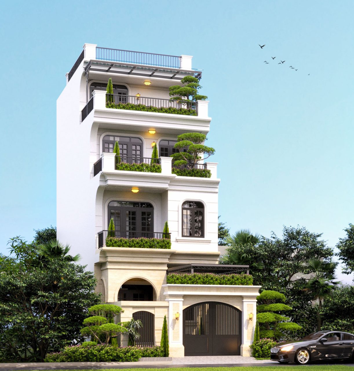 indochine ngoại thất