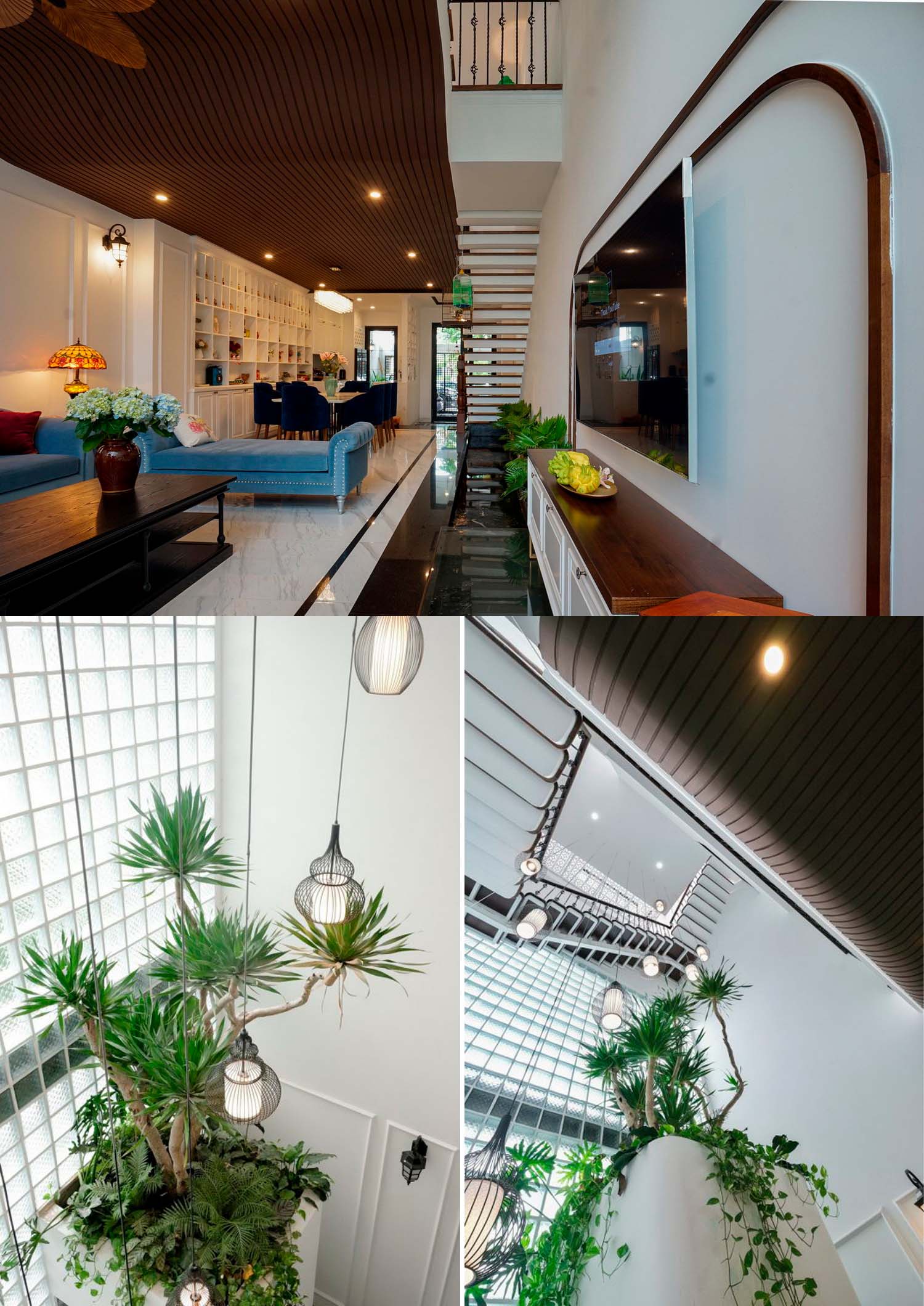 nhà phố phong cách indochine