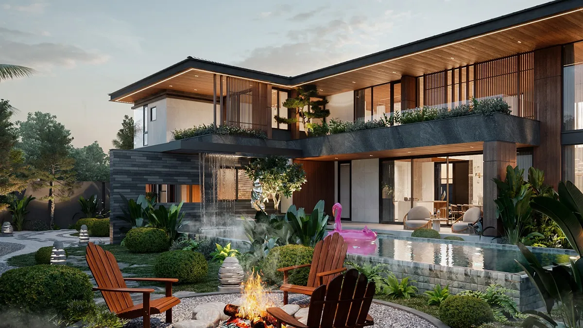 Thiết kế biệt thự có hồ bơi: 50+ mẫu hiện đại, nhà vườn & mini đẹp mê ly 22 thiết kế biệt thự có hồ bơi