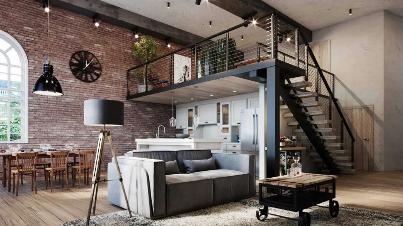 Loft là gì? Khái niệm đầy đủ về Loft, Loft Apartment & Loft Room 3 phong cách loft