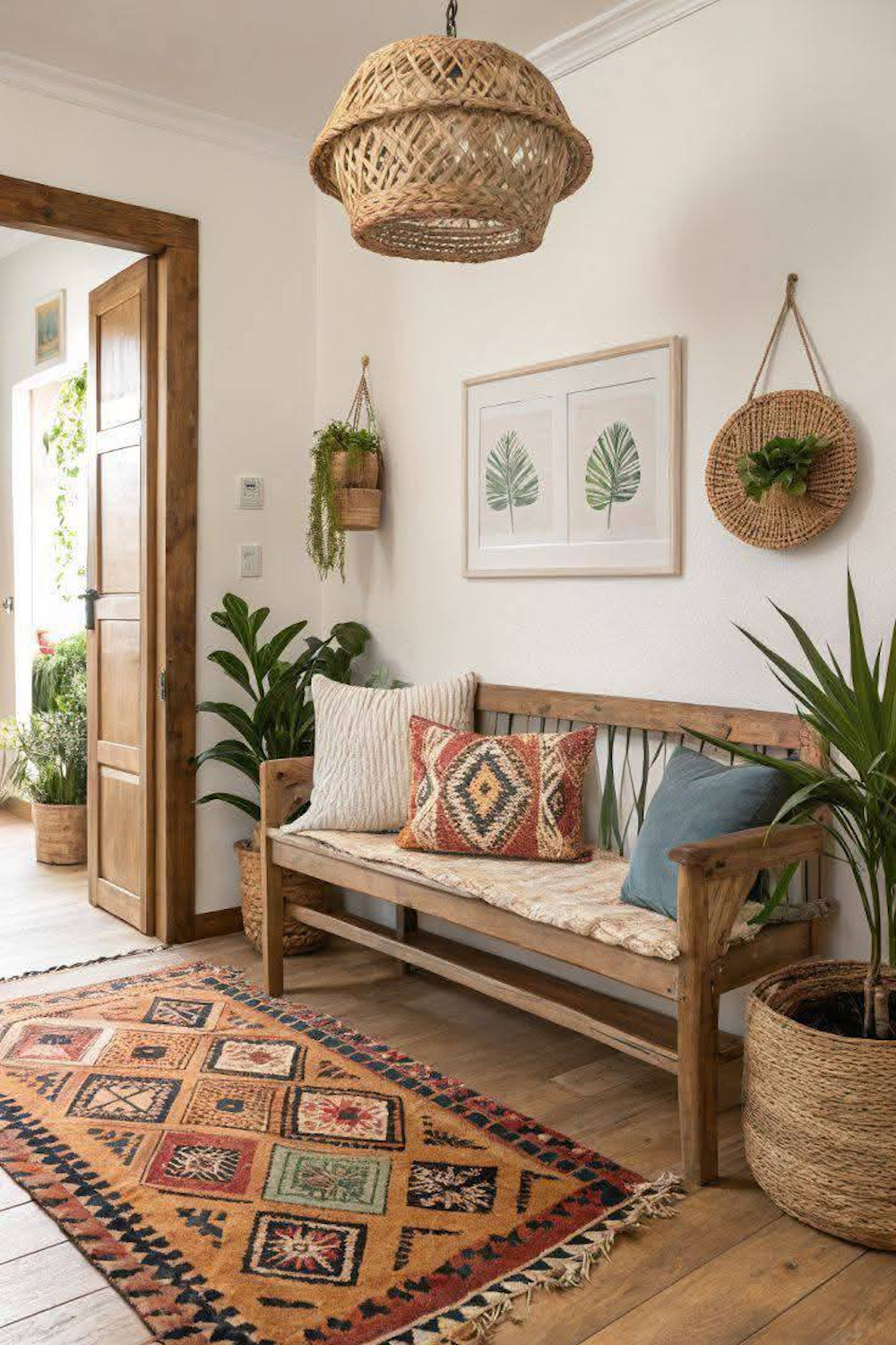 phong cách nội thất bohemian