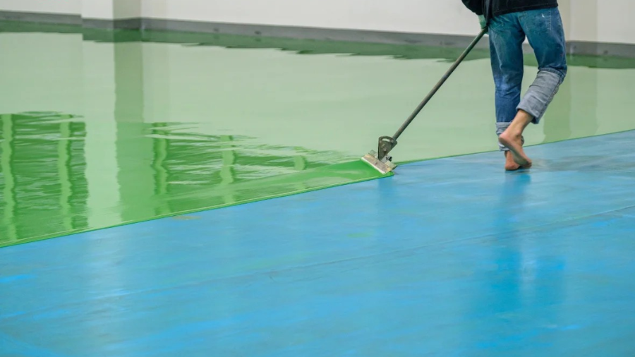 Sơn epoxy tự san phẳng là gì? Ưu điểm, quy trình thi công & báo giá 2026 12 epoxy tự san phẳng