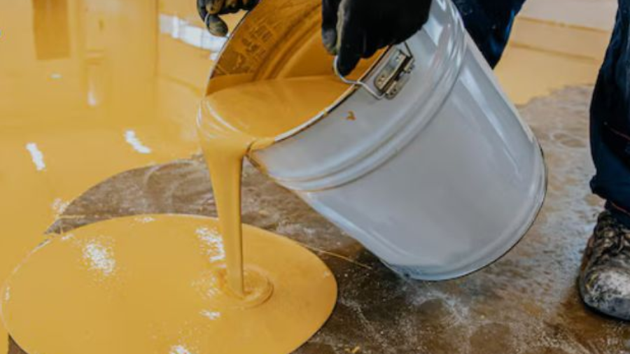 Sơn epoxy tự san phẳng là gì? Ưu điểm, quy trình thi công & báo giá 2026 8 quy trình thi công sơn epoxy tự san phẳng