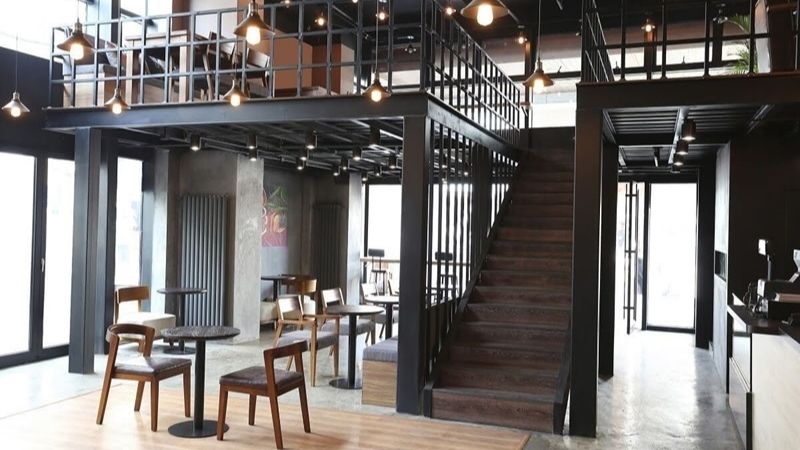 Thiết kế quán cafe theo diện tích và phong cách đẹp nhất 2026 34 thiết kế thi công quán cafe