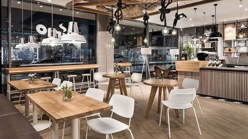 Thiết kế quán cafe theo diện tích và phong cách đẹp nhất 2026 59 mẫu quán cafe sân vườn