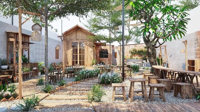 Thiết kế quán cafe theo diện tích và phong cách đẹp nhất 2026 9 mẫu quán cà phê đẹp