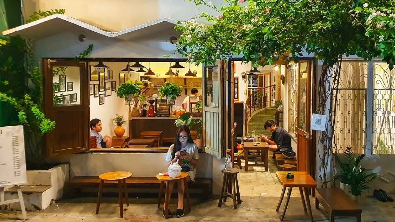 Thiết kế quán cafe theo diện tích và phong cách đẹp nhất 2026 10 thi công quán cafe