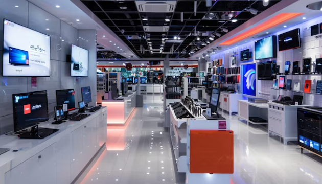 Thiết kế showroom điện máy: Nguyên tắc, mẫu đẹp & báo giá 2026 2 mẫu thiết kế showroom điện máy