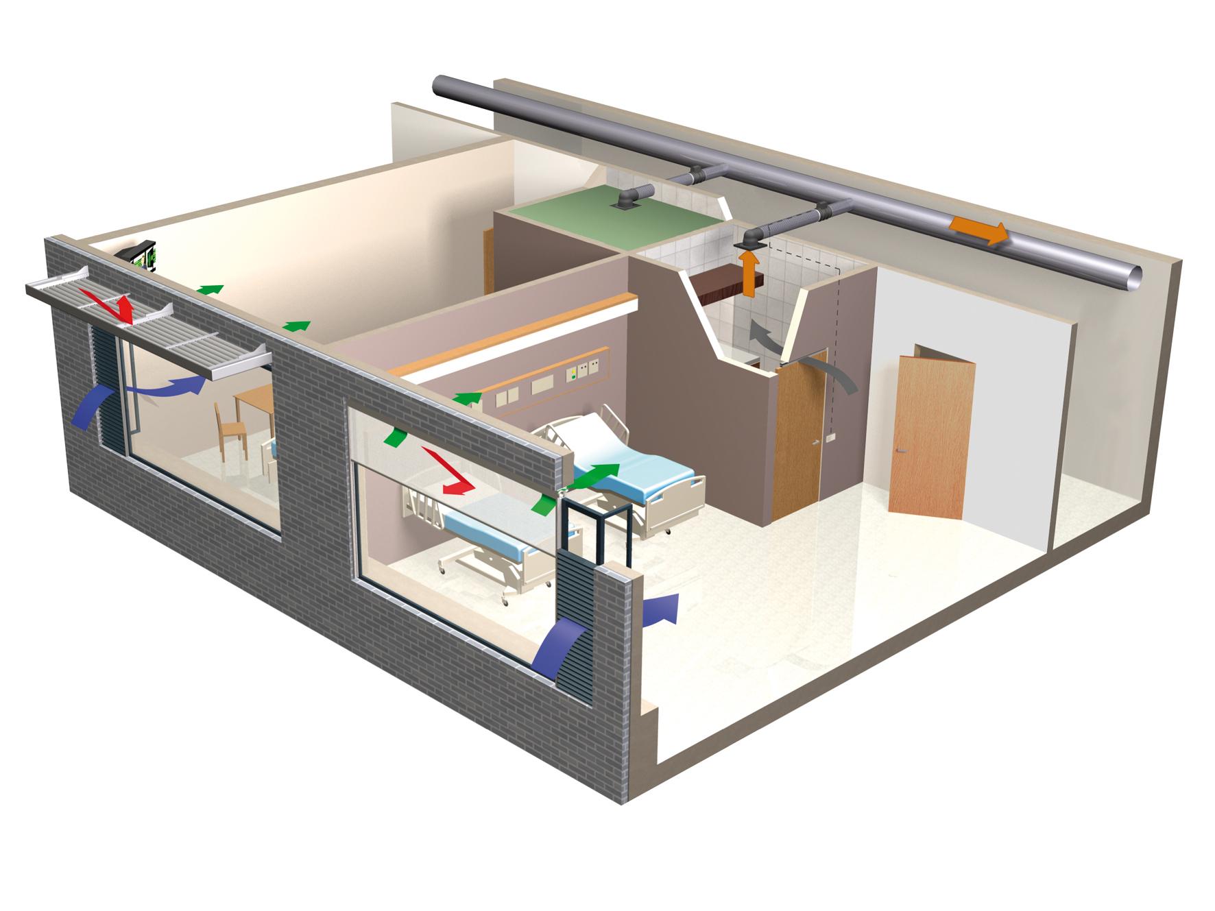Mẫu và chi phí thiết kế phòng khám đẹp các loại 2026 4 thiết kế phòng khám