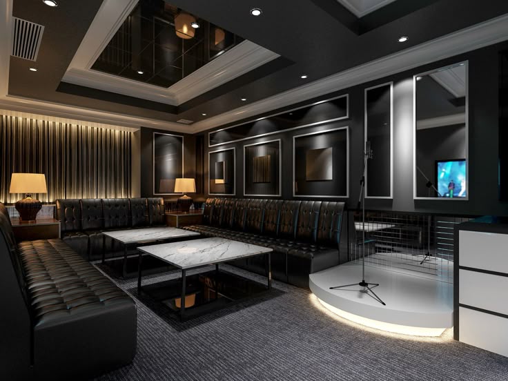 thiết kế phòng hát karaoke gia đình