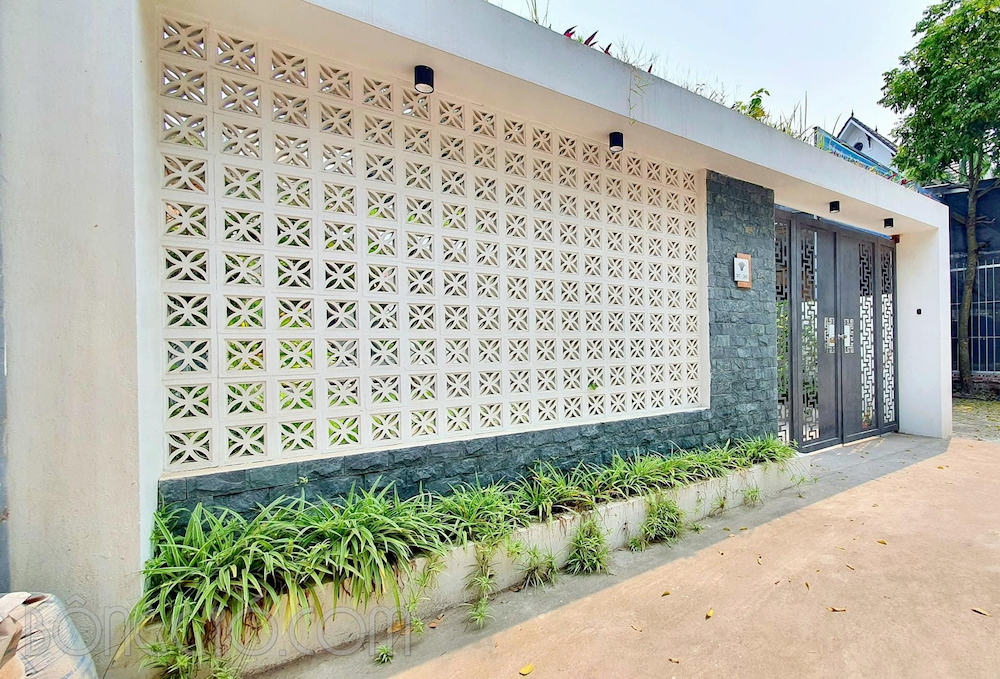 cổng hàng rào biệt thự hiện đại