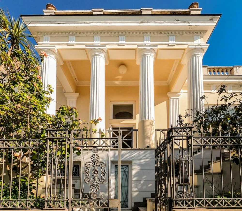 mẫu cổng tường rào nhà biệt thự