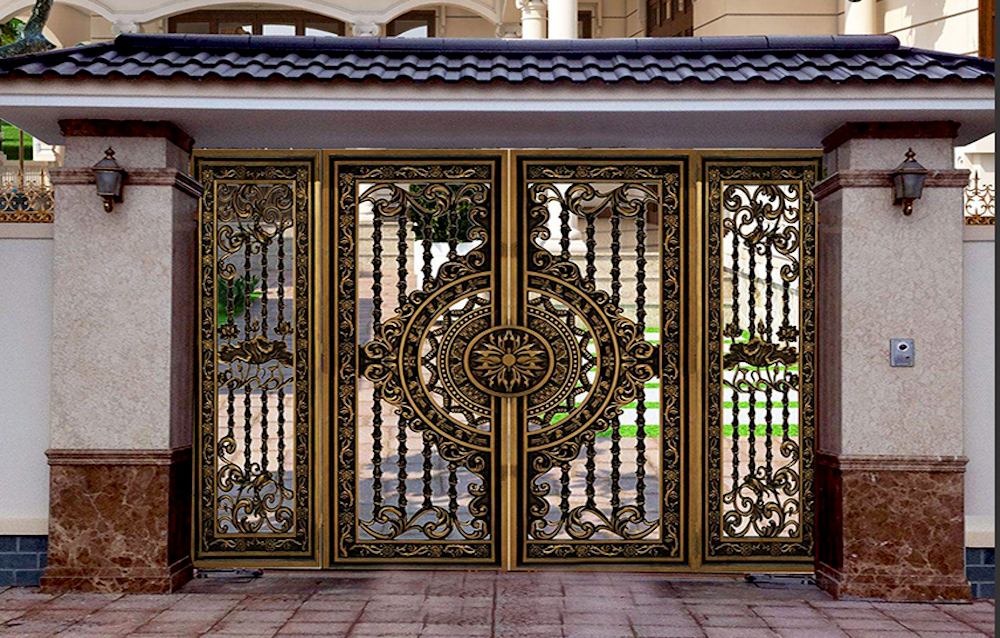 cổng và hàng rào biệt thự đẹp