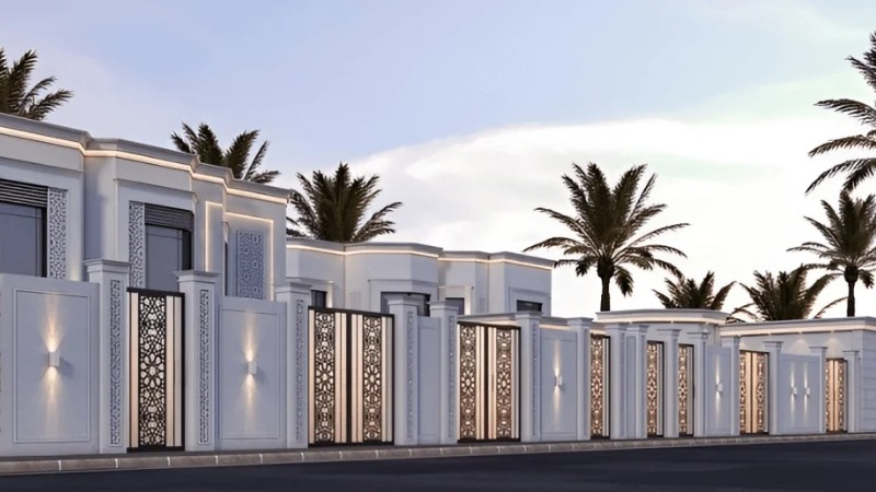 hàng rào nhà biệt thự