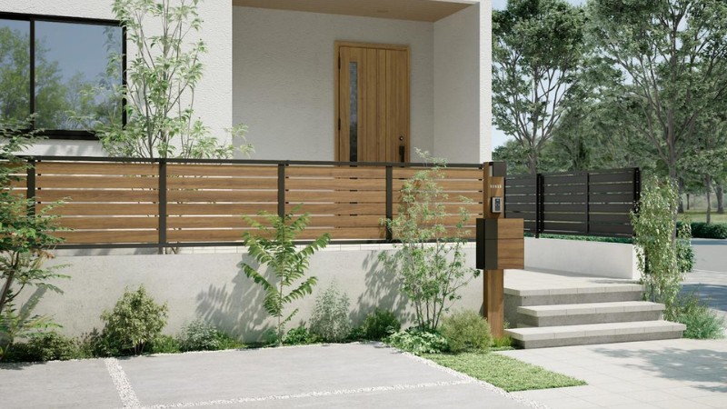 hàng rào đẹp cho biệt thự