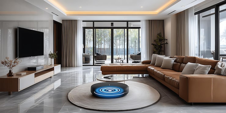 phòng khách biệt thự đẹp hiện đại