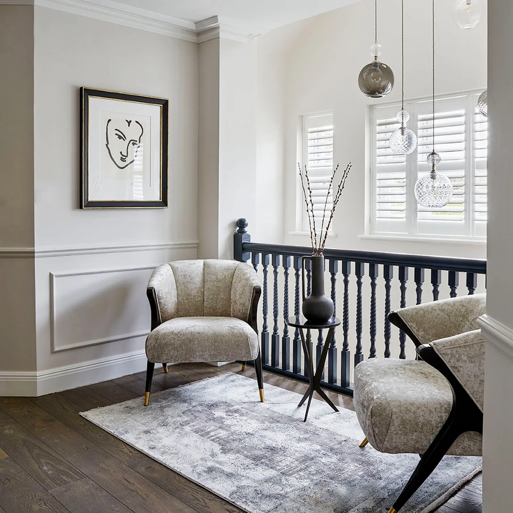 phòng khách tầng lửng