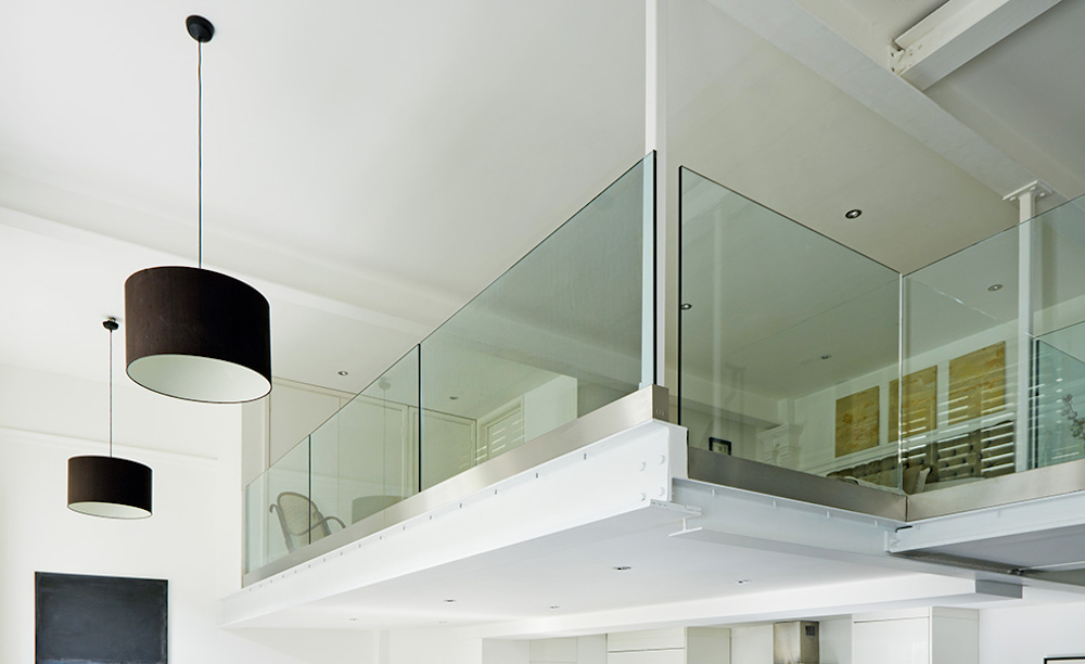 thiết kế tầng lửng làm phòng khách