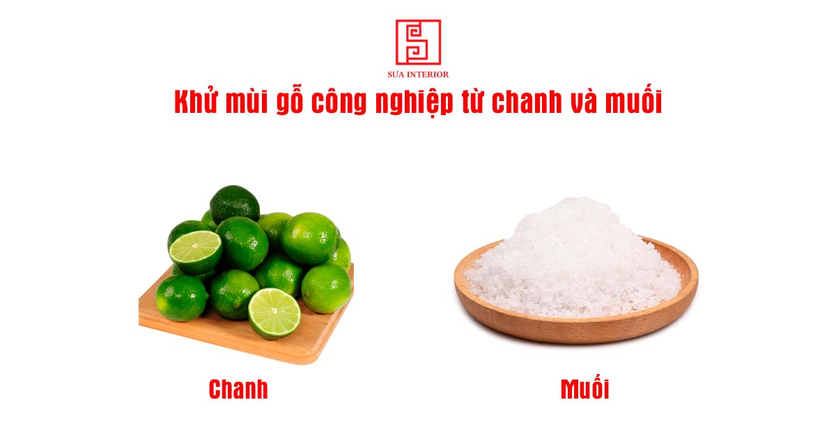 khử mùi gỗ công nghiệp