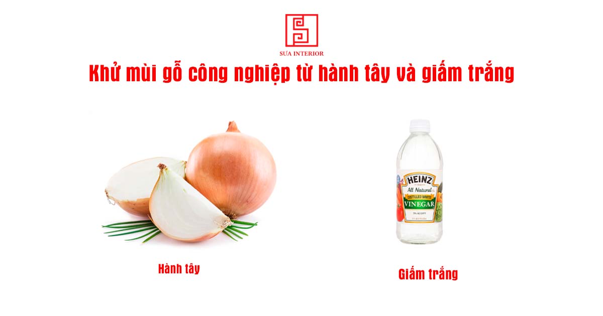 khử mùi gỗ công nghiệp