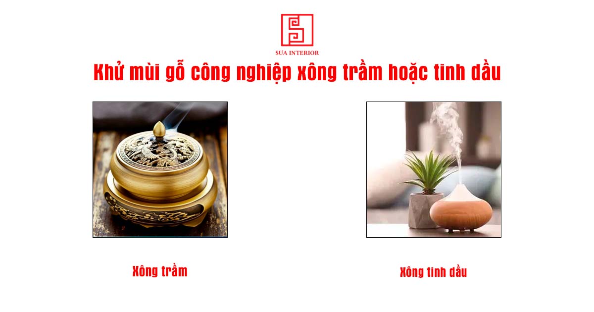 khử mùi gỗ công nghiệp