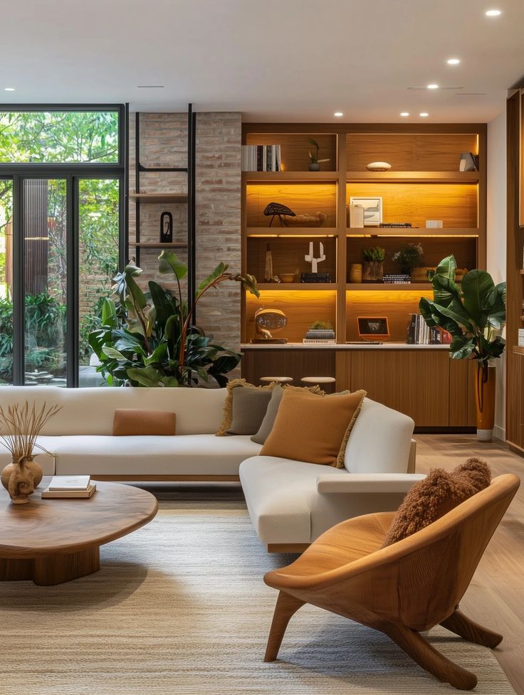 phong cách nội thất mid century