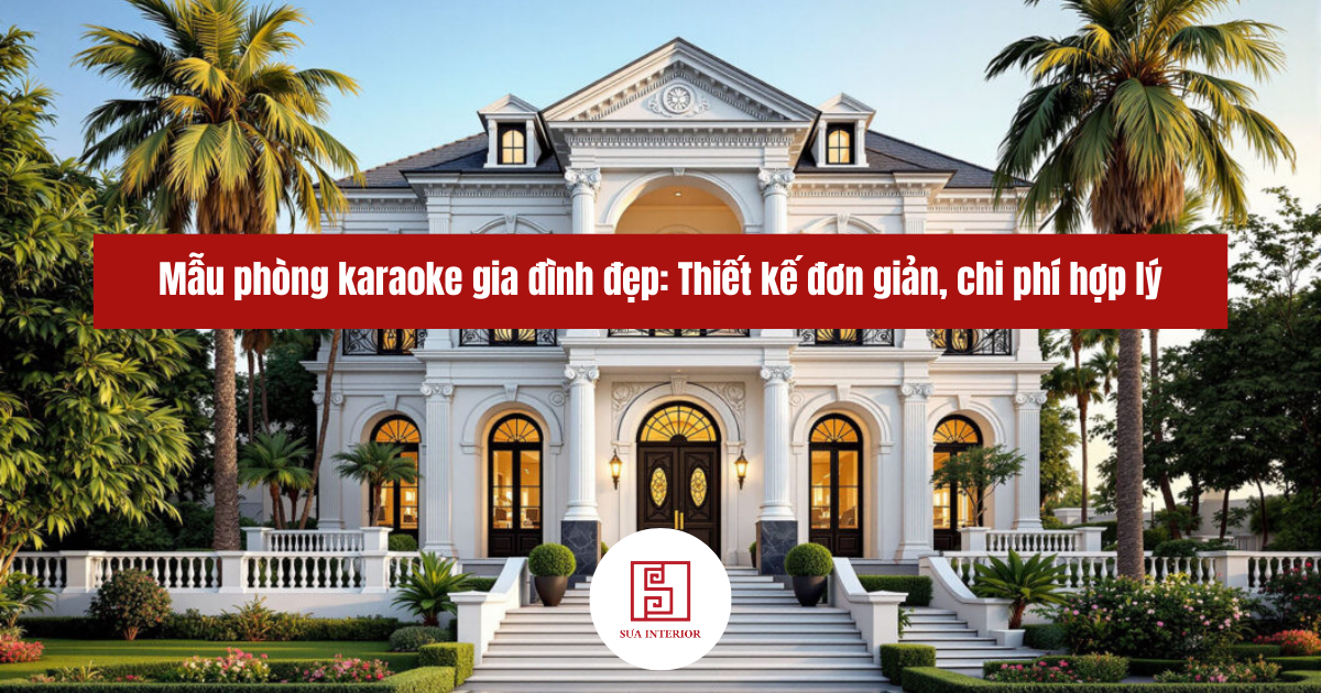 biệt thự tân cổ điển 2 tầng 1 tỷ