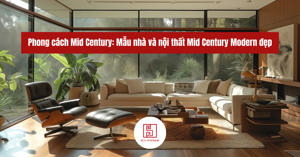 phong cách mid century modern là gì