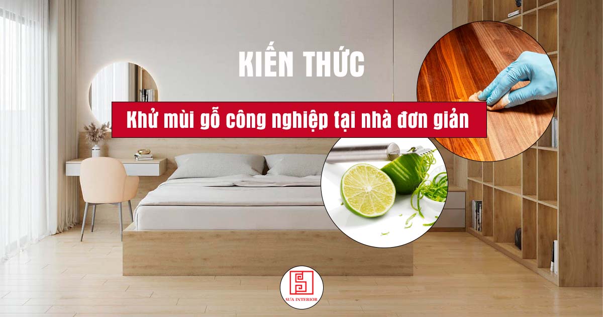 khử mùi gỗ công nghiệp