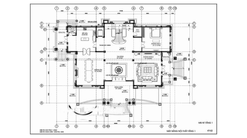 biệt thự tân cổ điển 3 tầng kiểu pháp