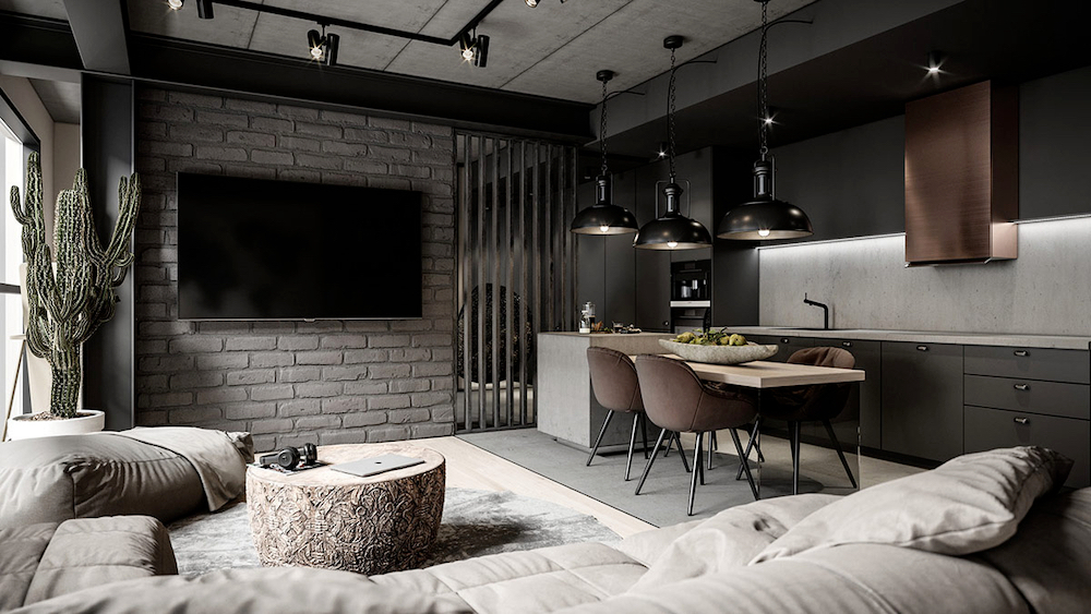 condotel phong cách công nghiệp