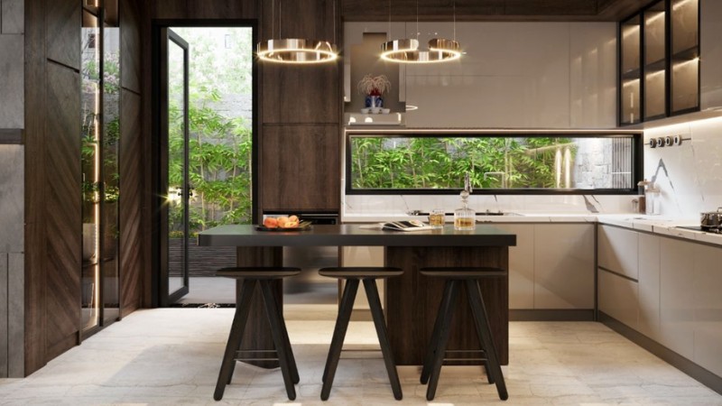 mẫu bàn thờ ông táo đơn giản