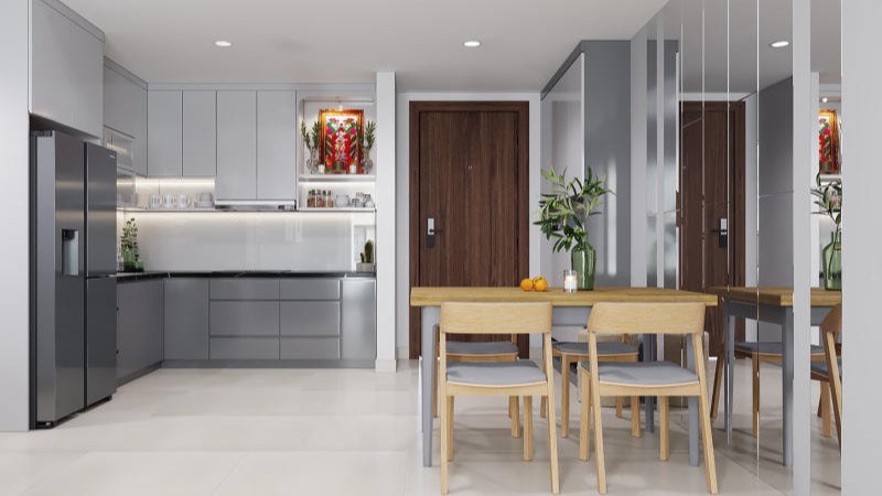 thờ ông táo ở đâu