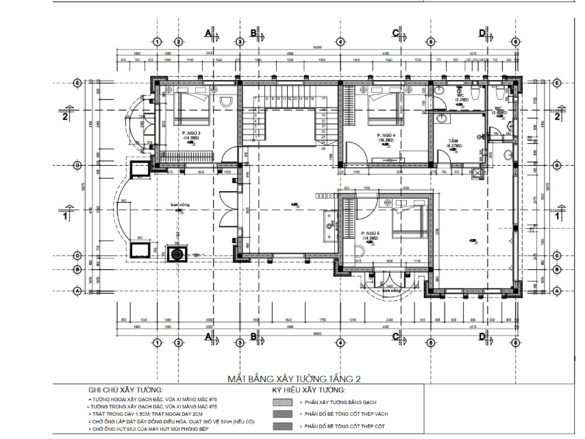 biệt thự 2 tầng phong cách tân cổ điển