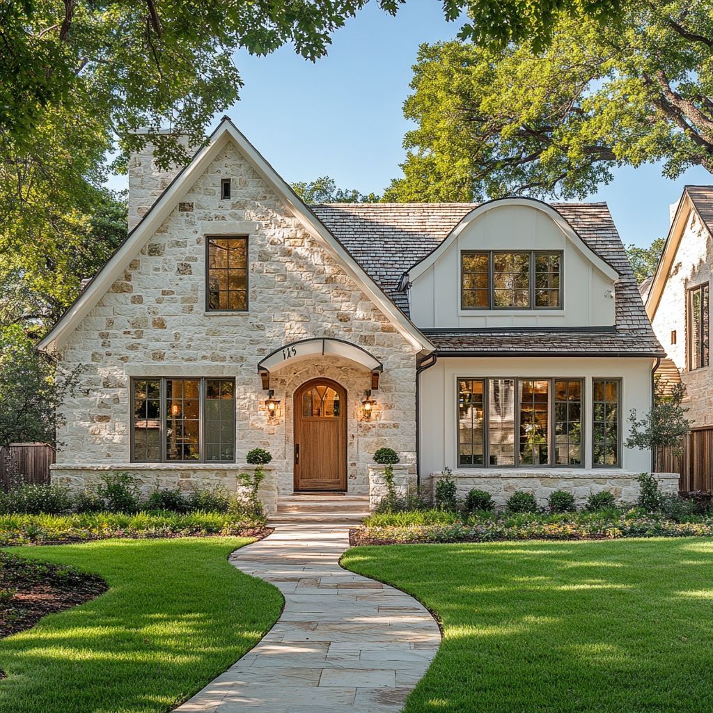 phong cách farmhouse hiện đại