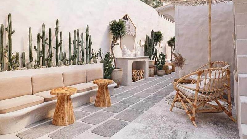 trang trí nội thất quán trà sữa